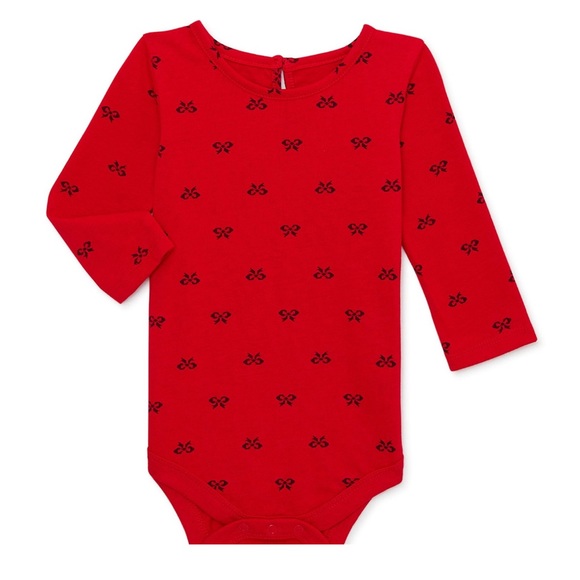 Wonder Nation Overalls And Bodysuit Outfit 2 Piece Set Baby Girls 12 Months NWT - Picture 4 of 8